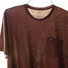 lightweight merino wool jersey pocket tee