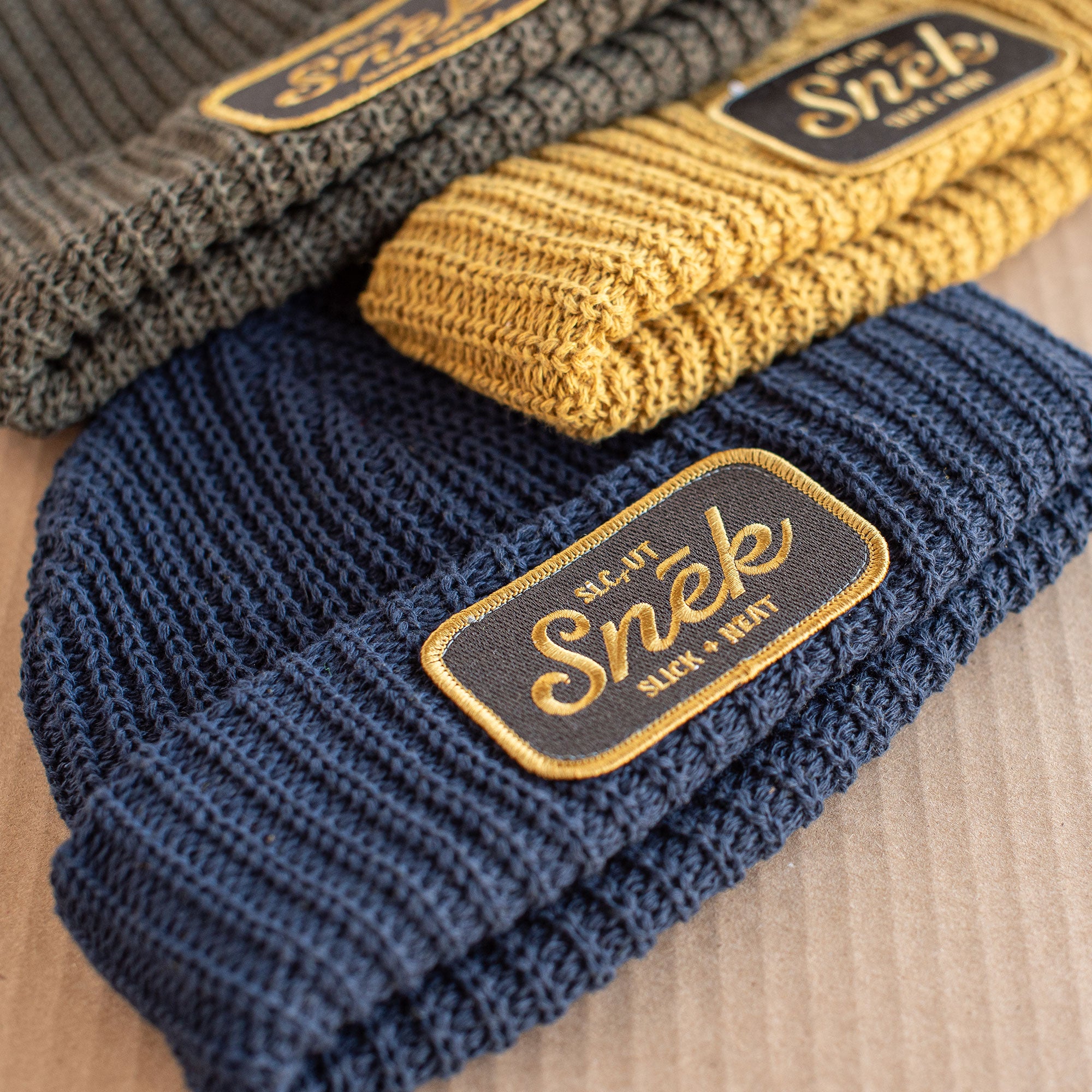 Mountain Fresh Watch Cap Recycled Knit Beanie – Snēk Cycling