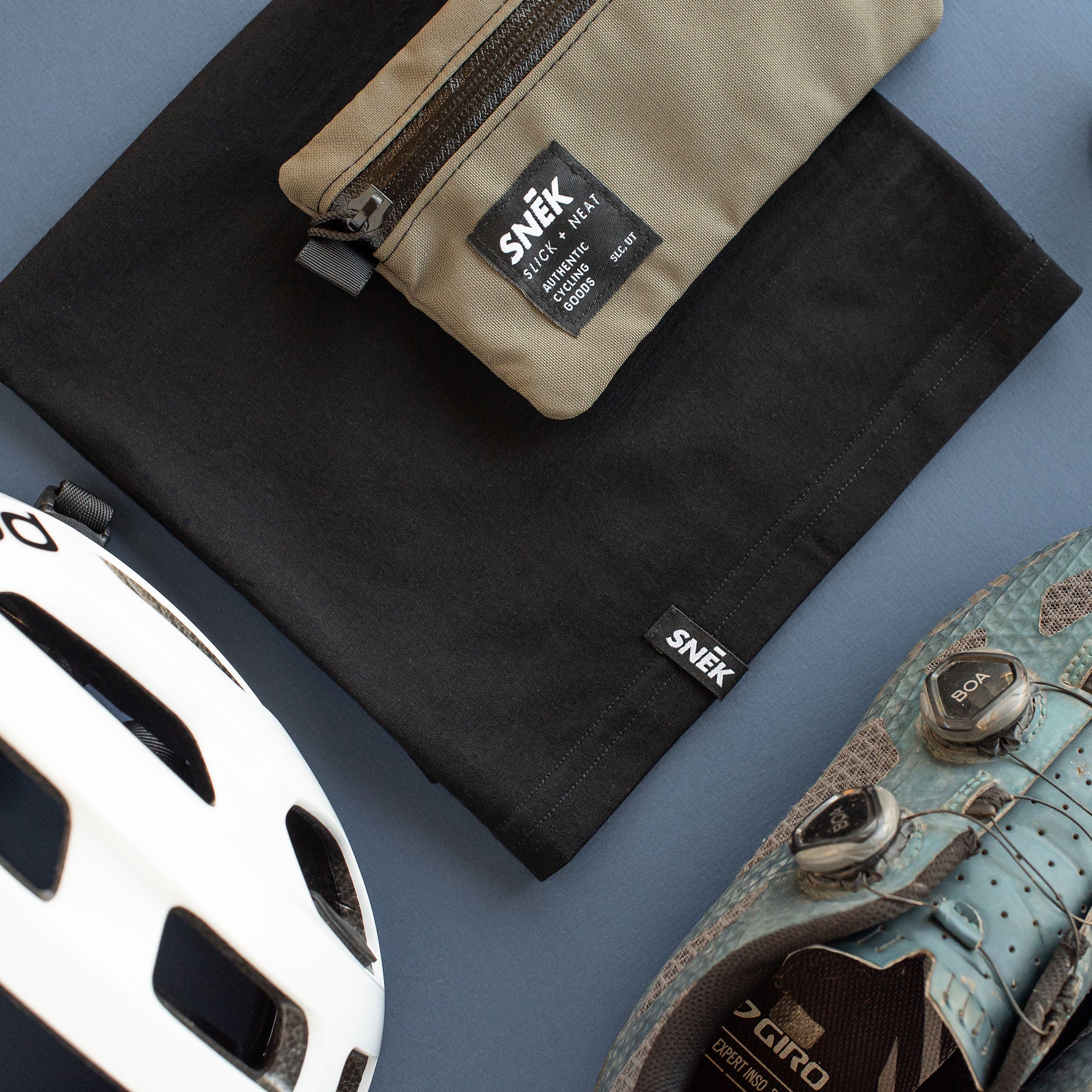 Merino Wool Neck Gaiter- Cycling & Outdoors – Snēk Cycling