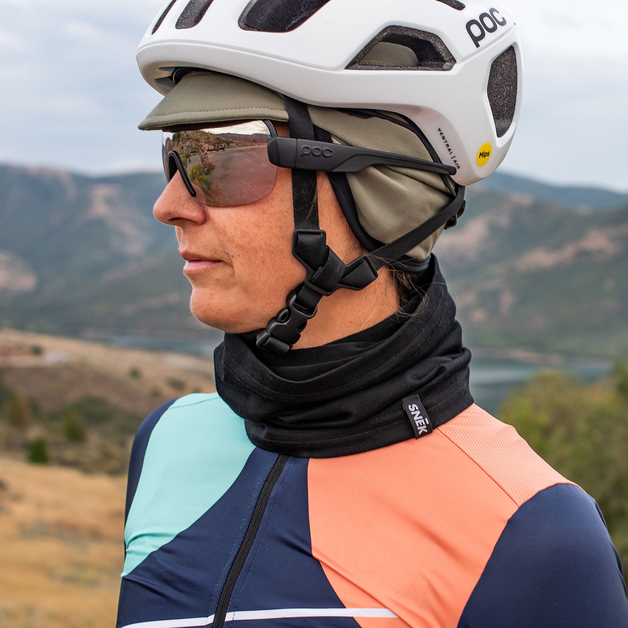 venice  class sicks ネックウォーマー Merino Wool Neck Gaiter- Cycling & Outdoors – Snēk Cycling