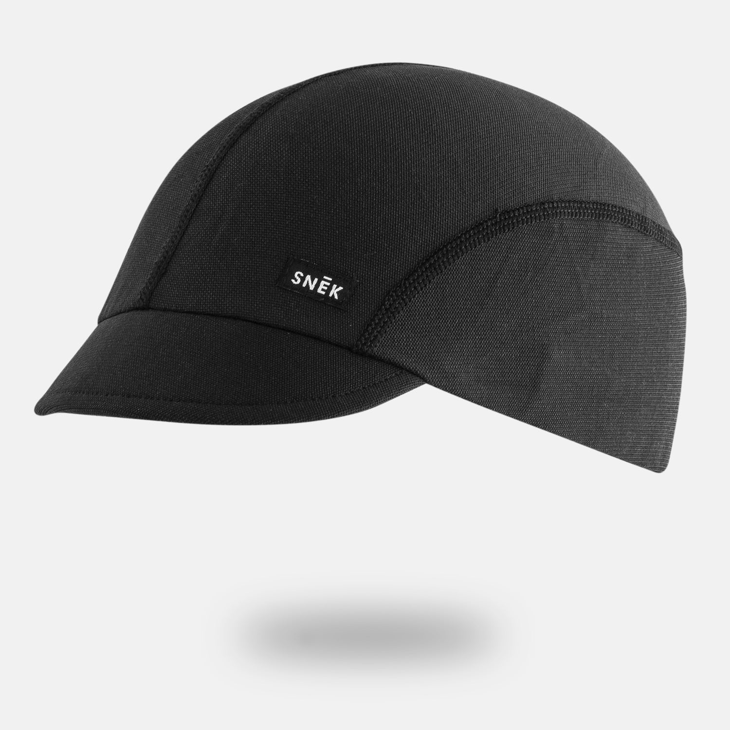 snek cycling product lightweight summer cap product photo black
