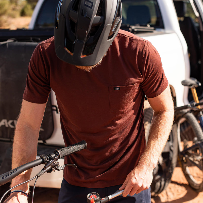 Merino Dry Creek Pocket Tee