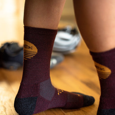 Merino Desert Sunrise Sock